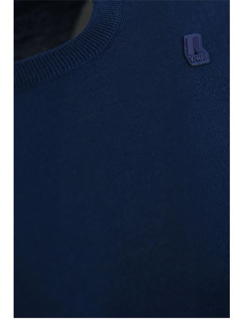 Maglia Sebastien Merino Blu medievale K-WAY | K 6113BW777